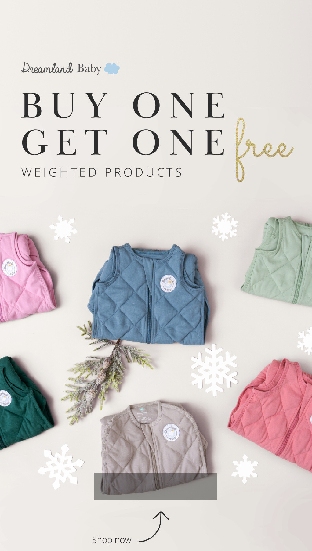 🎁 BOGO on ALL weighted products + 20% OFF the rest of the site!
And the best part? Weighted products are now FSA/HSA eligible 🙌🏼
Shop through my link only 👉🏼 dreamlandbabyco.com/BEAUTYBYJENNIE-BOGO
Don’t miss this deal — perfect time to stock up for the holidays 🎄

#LTKGiftGuide #LTKBaby #LTKmomlife