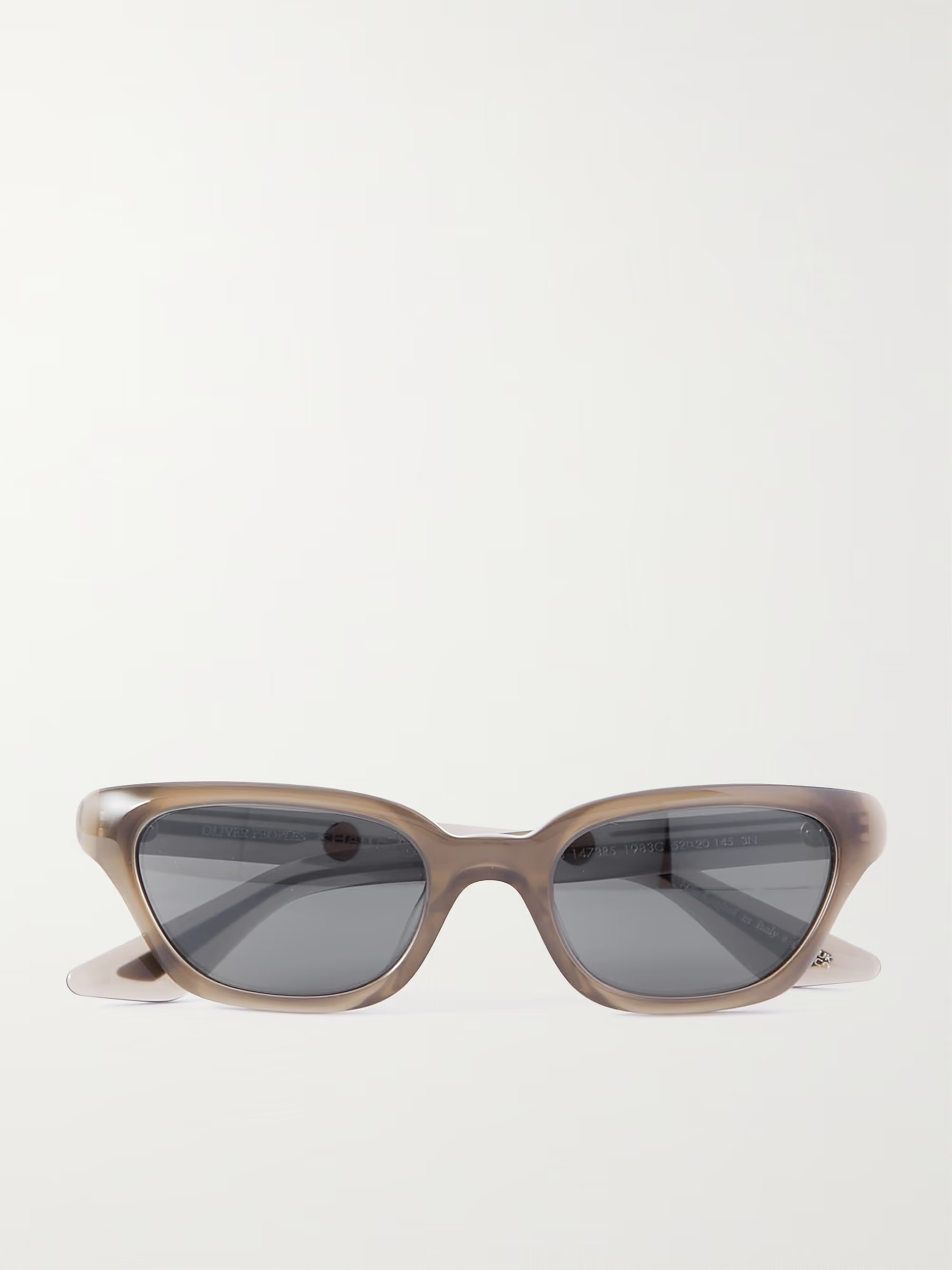 + Khaite cat-eye acetate and silver-tone sunglasses | NET-A-PORTER (US)