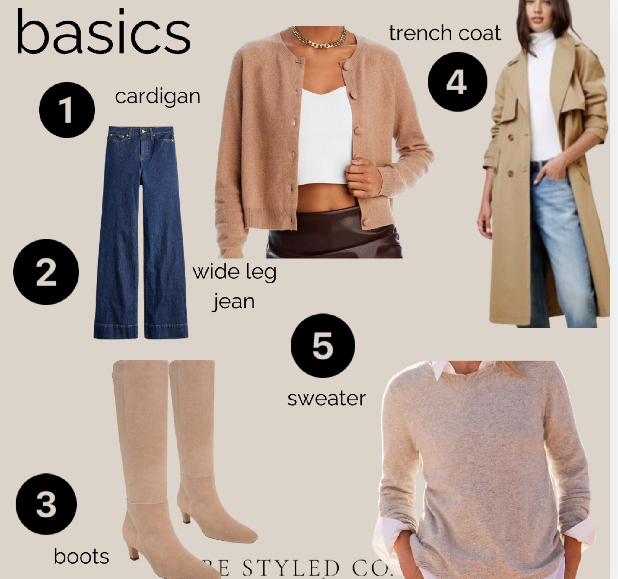 Fall basics for your fall outfits to work seamlessly together. All the basic items to get your fall wardrobe together 

#LTKStyleTip #LTKFindsUnder100 #LTKOver40