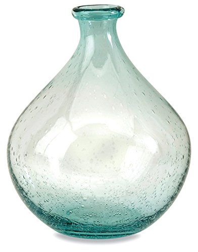 IMAX 63024 Amadour Bubble Glass Bottle - Small Sized Glass Jar, Decorative Vase for Dining Hall, Liv | Amazon (US)
