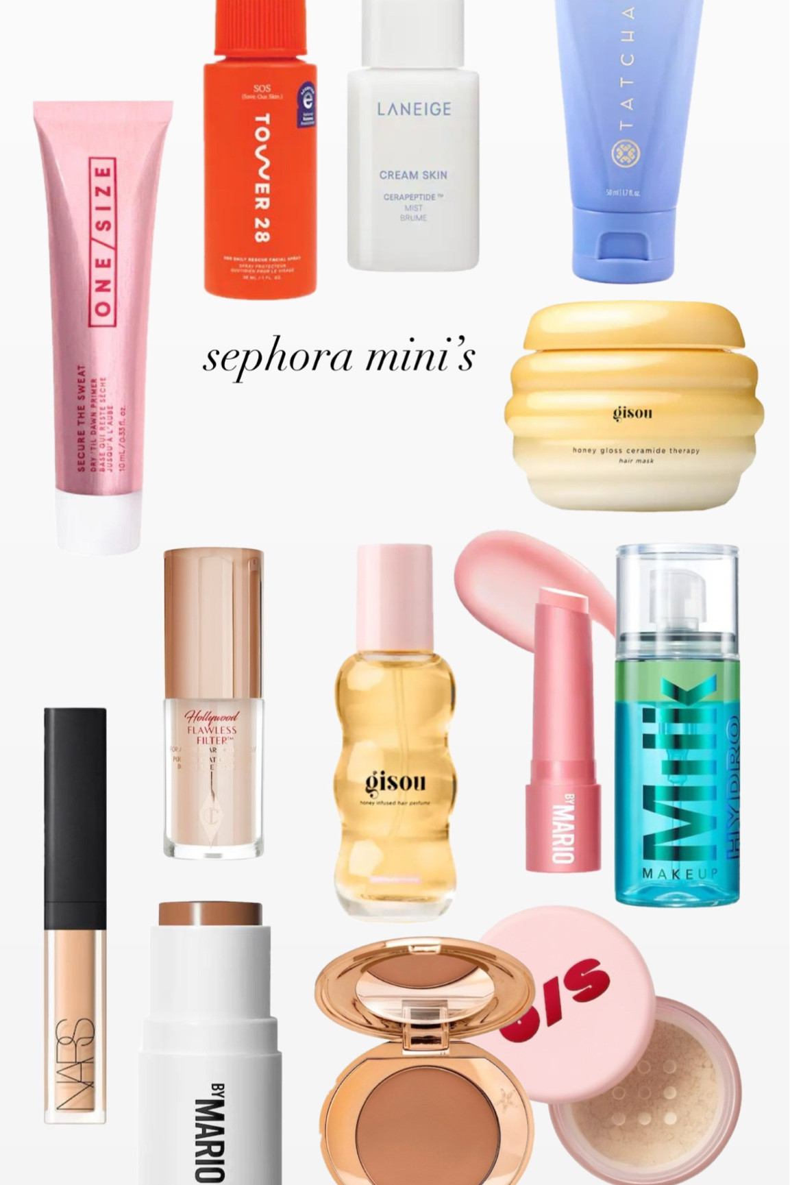 sephora minis 

#LTKStyleTip #LTKBeauty #LTKFindsUnder50