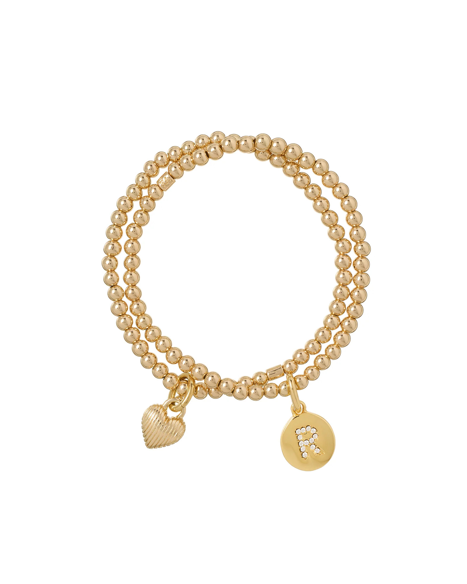 The Initial Bracelet Duo | Roxanne Assoulin