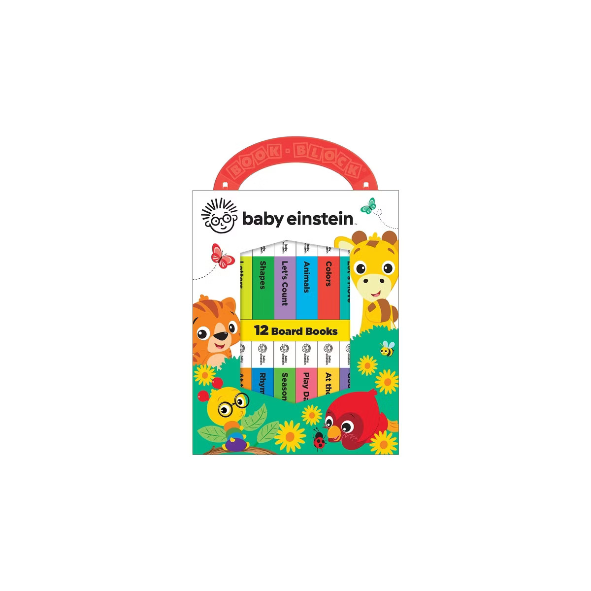Baby Einstein My First Library 12 Book Set (Board Book) | Target