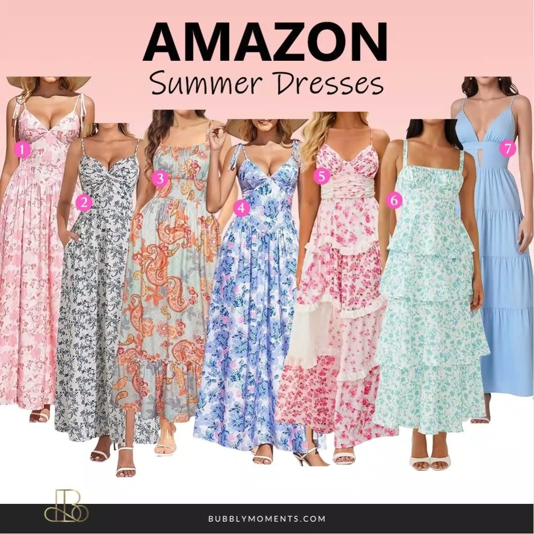 Cute and easy summer dresses you’ll want to wear on repeat ☀️💕 These Amazon finds are perfect for beach days, brunch, vacations, or everyday outfits. Featuring flowy styles, fun colors, and comfy fits that are easy to dress up or down.
Pair them with sandals, a cute bag, and simple accessories for an effortless summer look. These dresses are easy to style and perfect for staying cool while still looking put together. Save this post for your summer outfit inspo and tap to shop your favorites 💕
#LTKootd #LTKStyle #LTKFinds #AmazonFashion #SummerDresses #AmazonFinds #SummerOutfits #OOTD #WomensFashion #StyleInspo #FashionInspo #VacationOutfits #CasualStyle #TrendingNow #CuteOutfits #SummerStyle #EverydayStyle 

 
