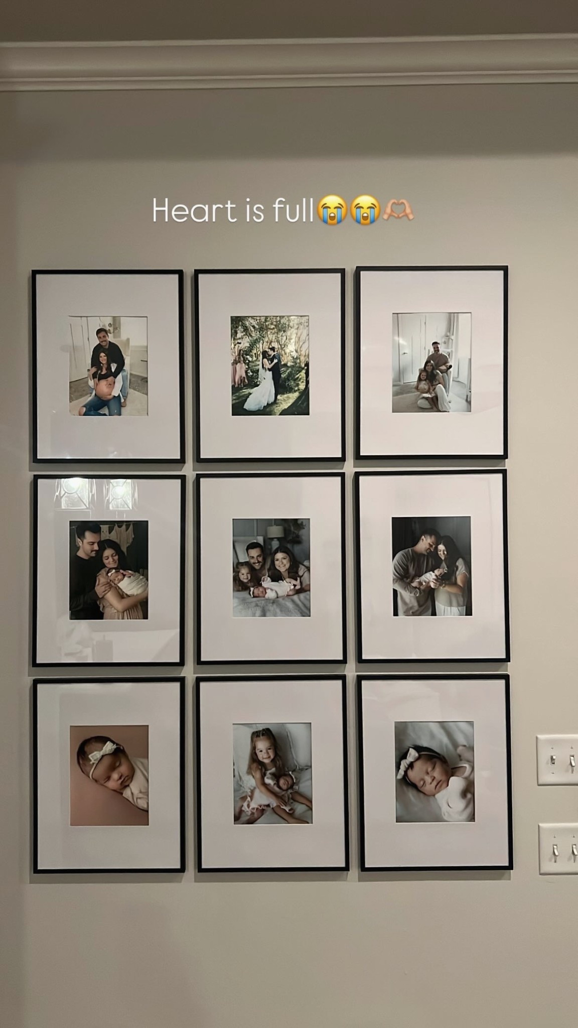 Updated our gallery wall and I’m obsessed. Frames linked! They are the 14x18 with 8x10 inside :) 

Gallery wall / picture frames / frame wall / target finds / affordable finds / designer look for less / crate and barrel dupe / west elm dupe / gallery wall inspo / home decor / blank wall inspo / large wall inspo / Amazon home decor / target home  



#LTKFamily #LTKHome