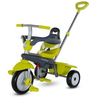 SMARTRIKE Breeze 3 in 1 Multi Stage Toddler Tricycle for 1, 2, 3-Year Old, Green, Greens | The Home Depot