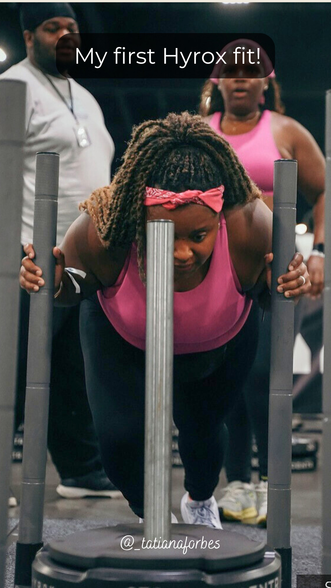 My first HYROX fit! Supportive, secure, and comfortable enough to focus on the work and not the outfit. 

 #LTKfitnessgoals #LTKActive #LTKMidsize