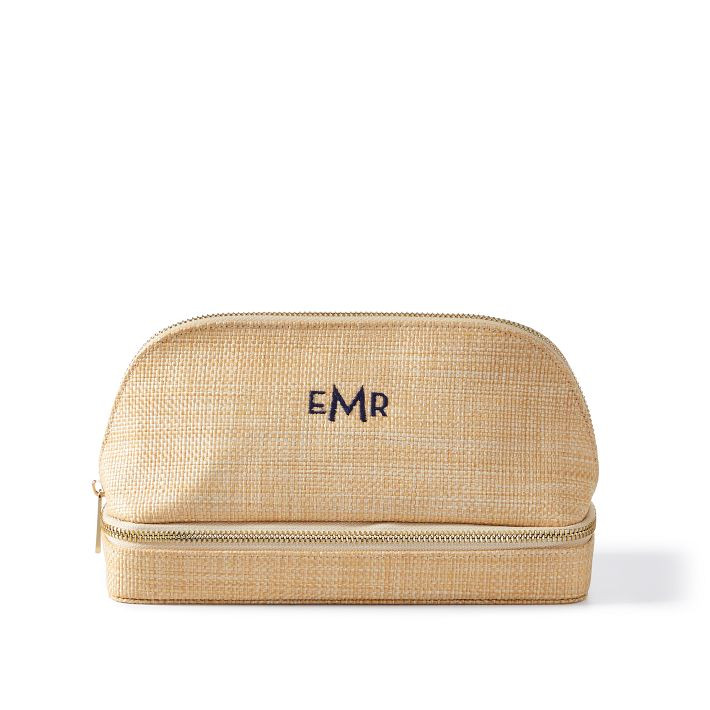 Raffia Dual Travel Organizer | Mark and Graham