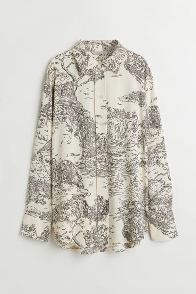 Shirt with a Sheen | H&M (US + CA)