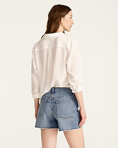 High-rise denim short in Tea Time wash | J. Crew US