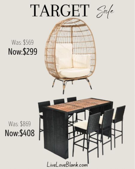 Target outdoor sale
Patio set sale
#ltkhome



#LTKStyleTip #LTKSeasonal #LTKSaleAlert