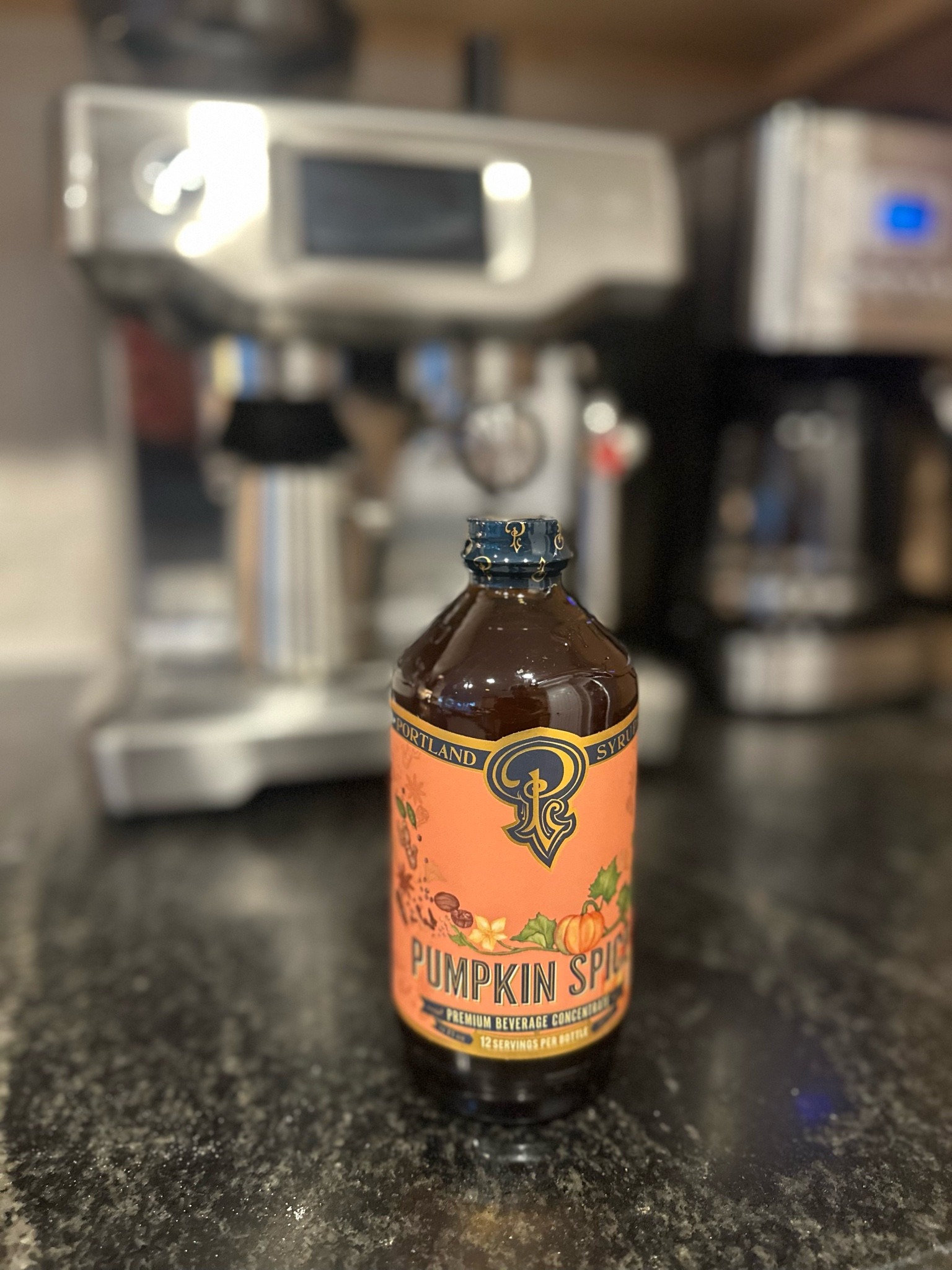 Organic pumpkin syrup for coffee & lattes 🎃 