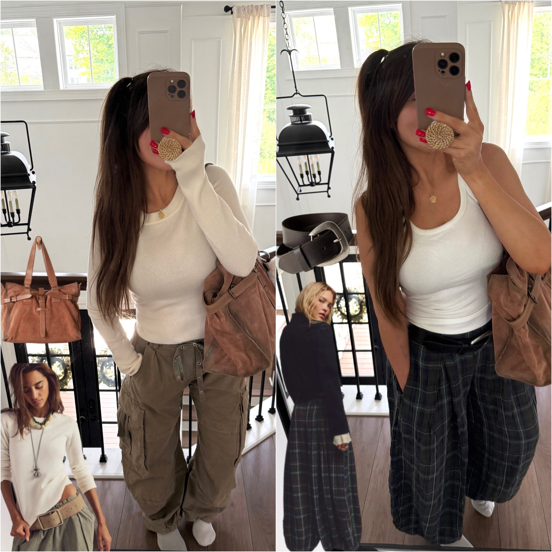 Free People Finds!!
Sweater is a small and pants are both small. They run baggy in the legs and somewhat tighter in the waist!

#LTKootd #LTKgrwm #LTKU