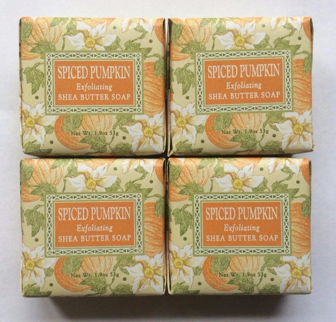 Greenwich Bay Shea Butter FALL AUTUMN Spa Soap, 1.9 oz., Set of 4 Bars! (Spiced Pumpkin) | Walmart (US)