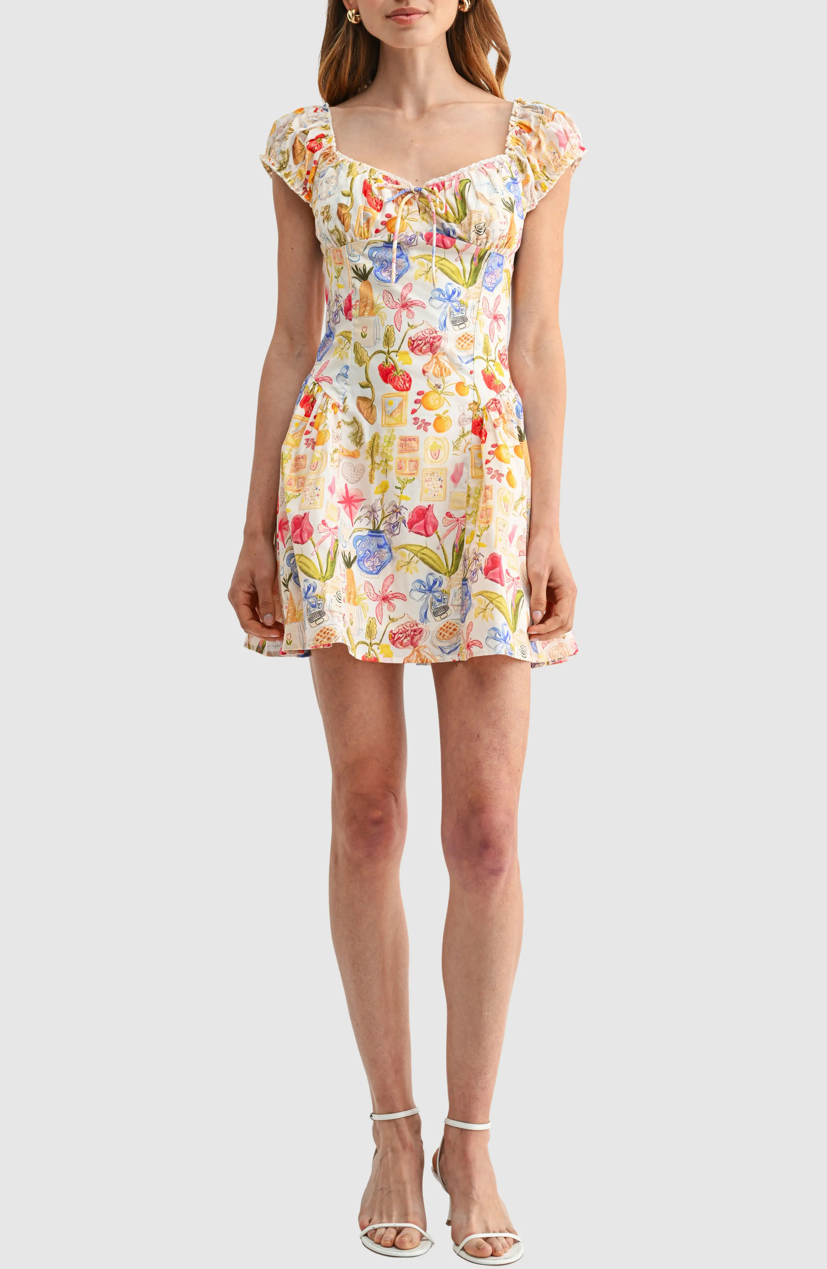 Sweetheart Fit and Flare Minidress (Women) | Nordstromrack | Nordstrom Rack