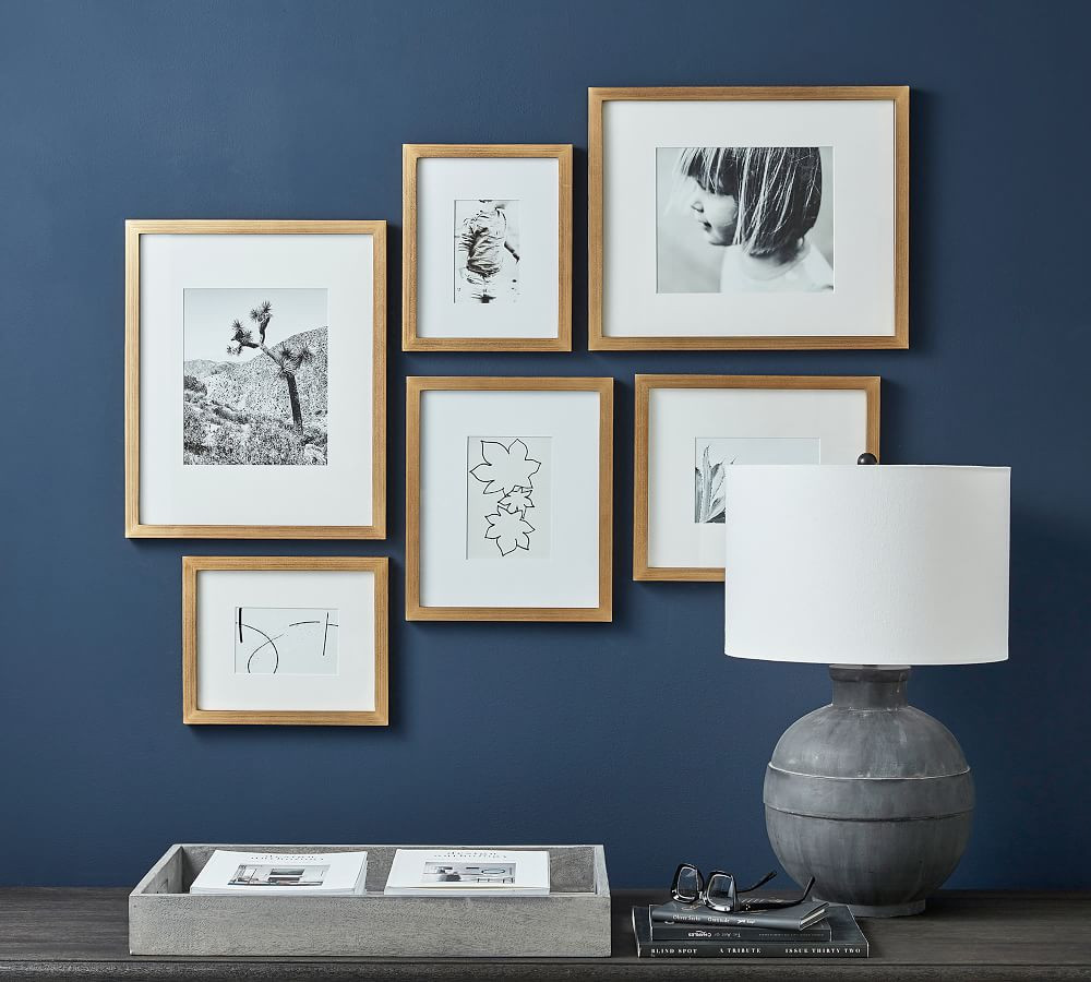 Gilt Wood Gallery Frames in a Box, Single Opening - Set of 6 | Pottery Barn (US)