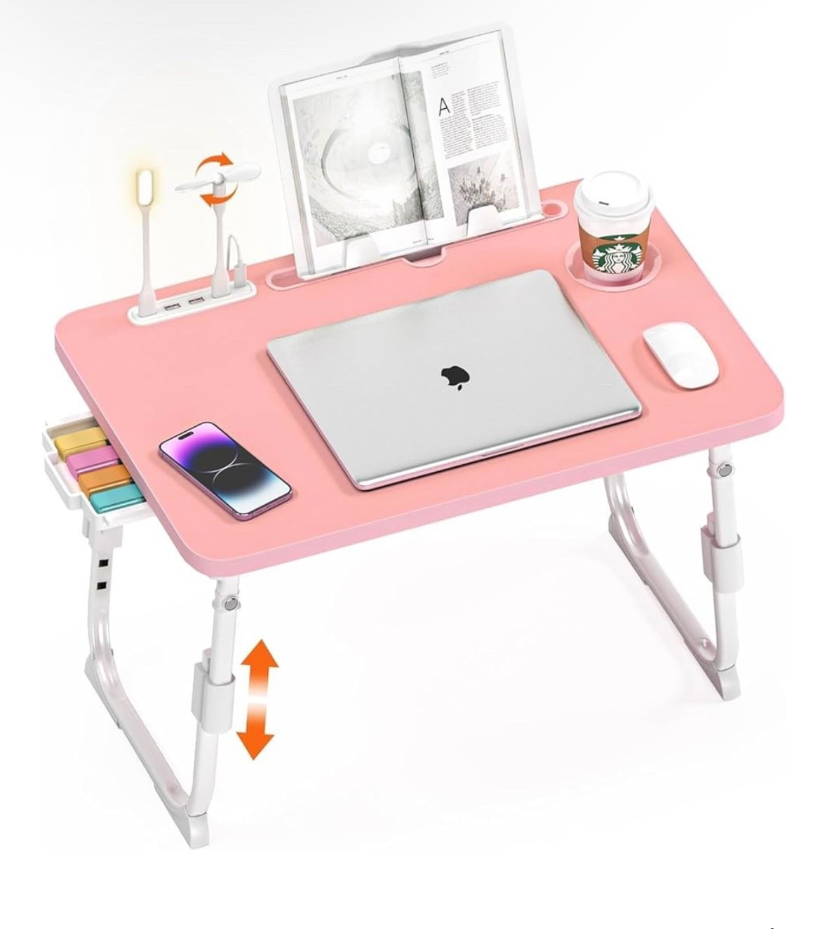 Comes in other colors!! It’s adjustable and comes with a night light, fan and stand to hold books…ect! 

#LTKHome #LTKTravel #LTKFamily