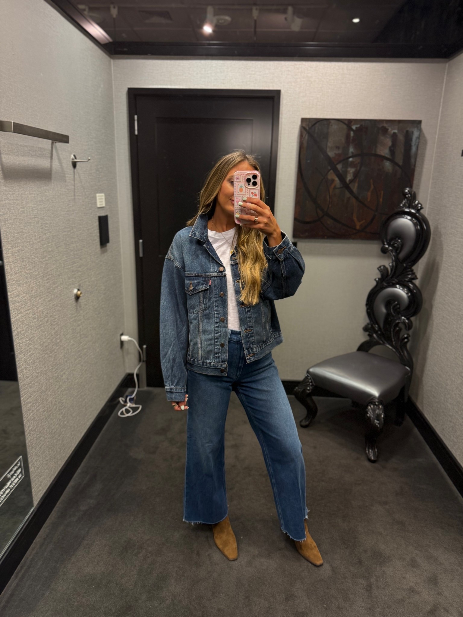 My favorite trucker jean jacket comes in a different wash this year for the Nordstrom Anniversary Sale! Loving the dark jean wash! #AnniversarySale

#LTKSeasonal #LTKSaleAlert #LTKStyleTip