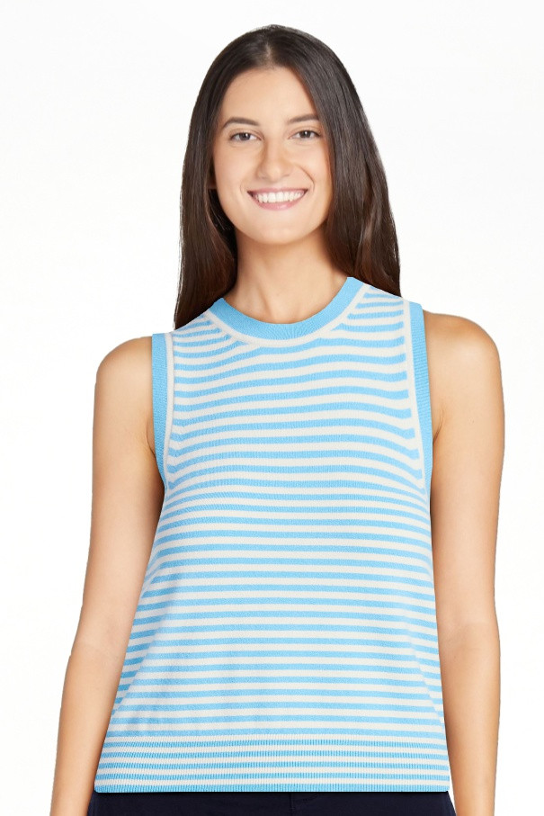 Free Assembly Women's Cozy Yarn Sleeveless Sweater Shell, Lightweight, Sizes XS-XXL | Walmart (US)