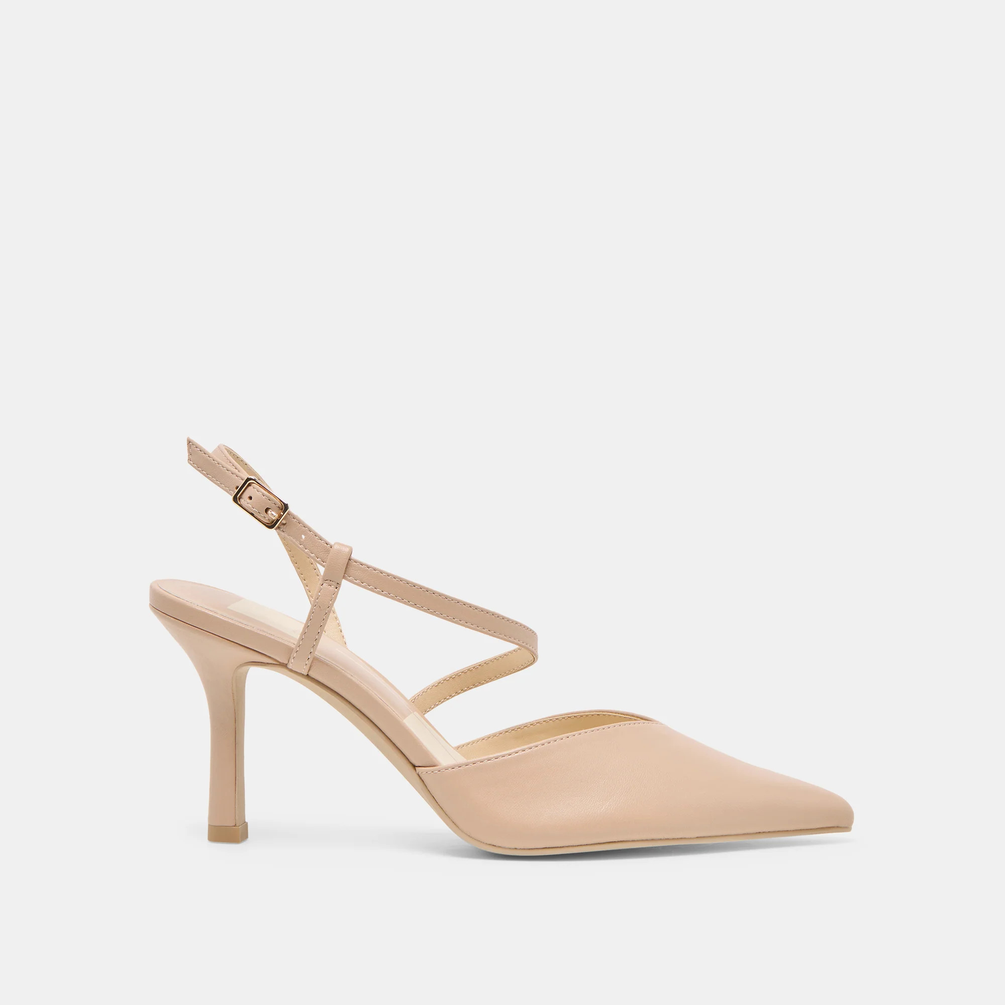 Kamra Beige Leather Heels | Dolce Vita | DolceVita.com