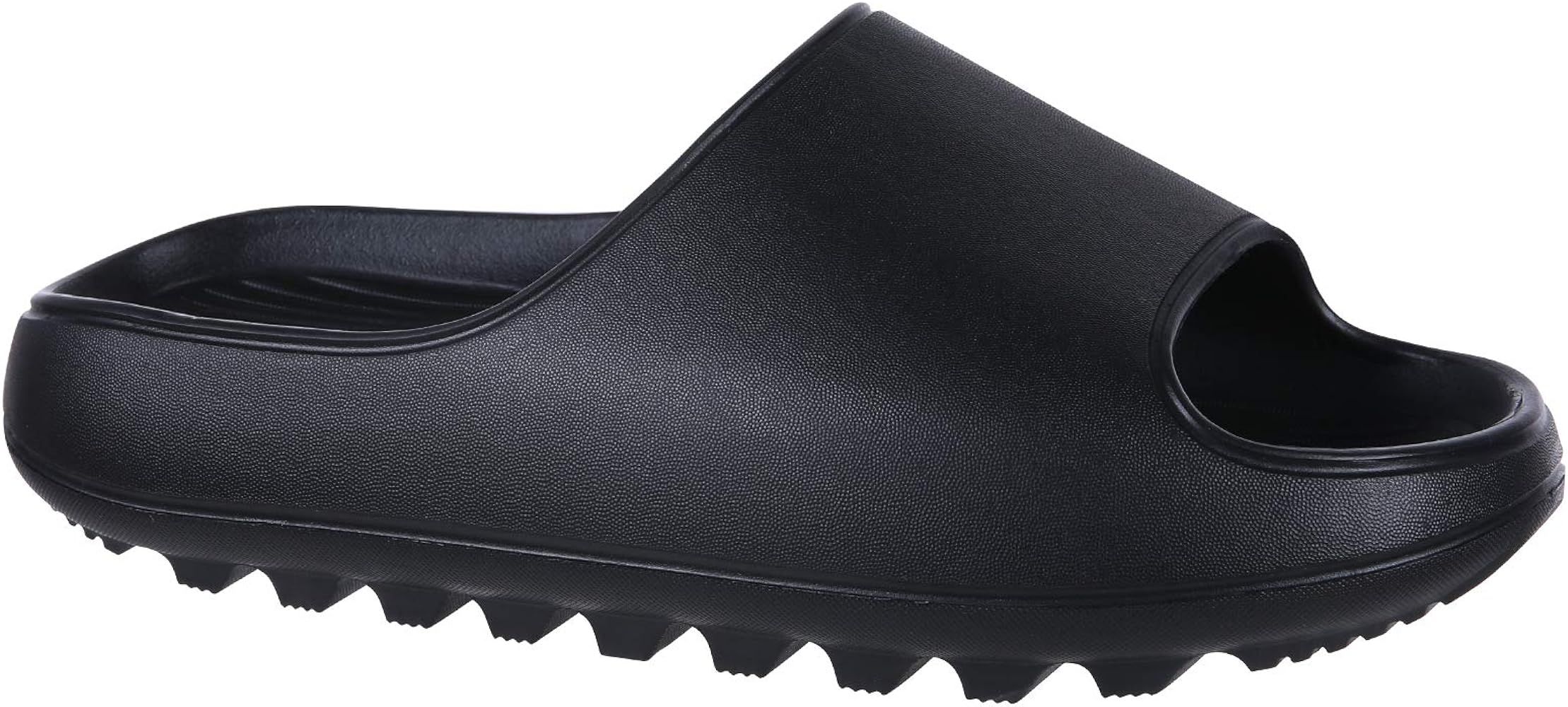 Litfun Platform Slide Sandals for Men Women Lightweight Open Toe Shower Shoes | Amazon (US)