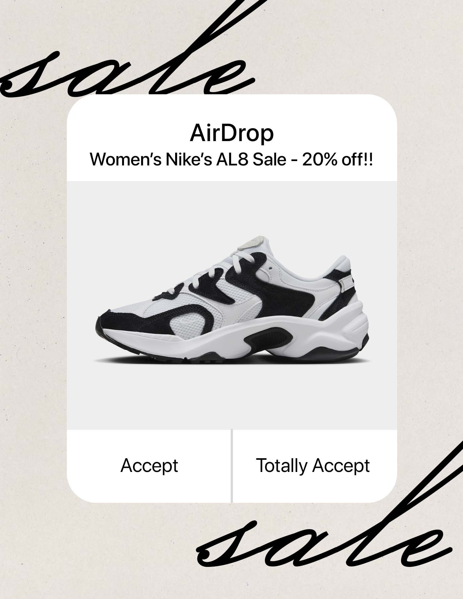 Nike AL8s are now 20% off!!