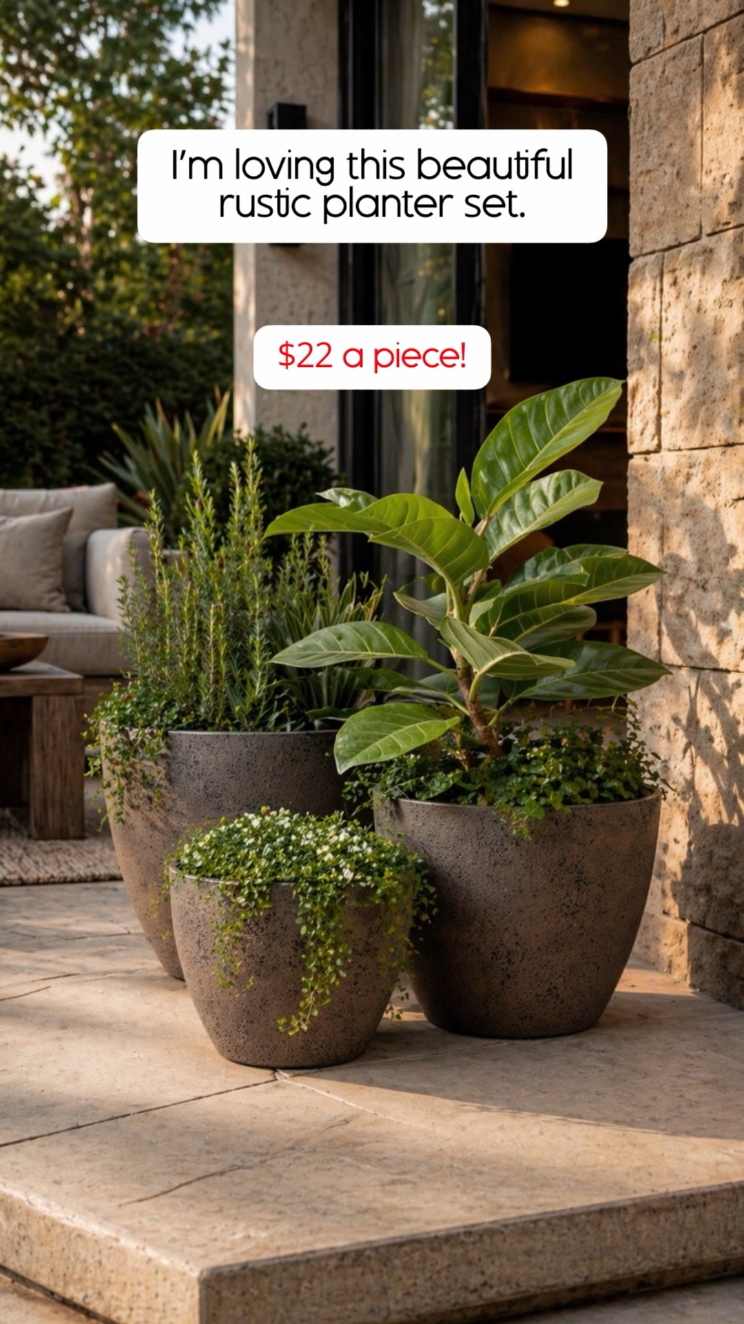 You’d never guess these aren’t metal or stone! Love a good deal! 

#LTKSeasonal #LTKHome #LTKSaleAlert