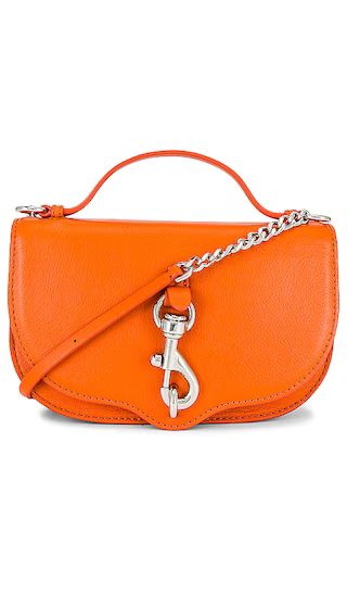 Megan Half Moon Crossbody in Mandarino | Revolve Clothing (Global)