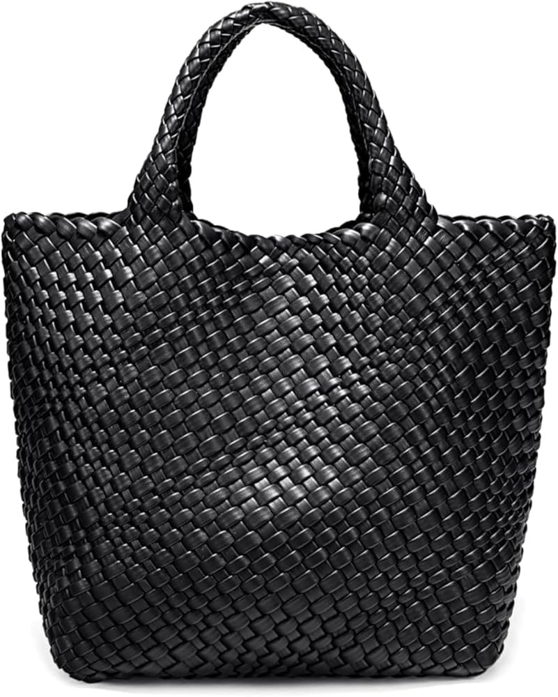 JINMANXUE Fashion Woven Bag Shopper Bag Travel Handbags and Purses Women Tote Bag Large Capacity ... | Amazon (US)