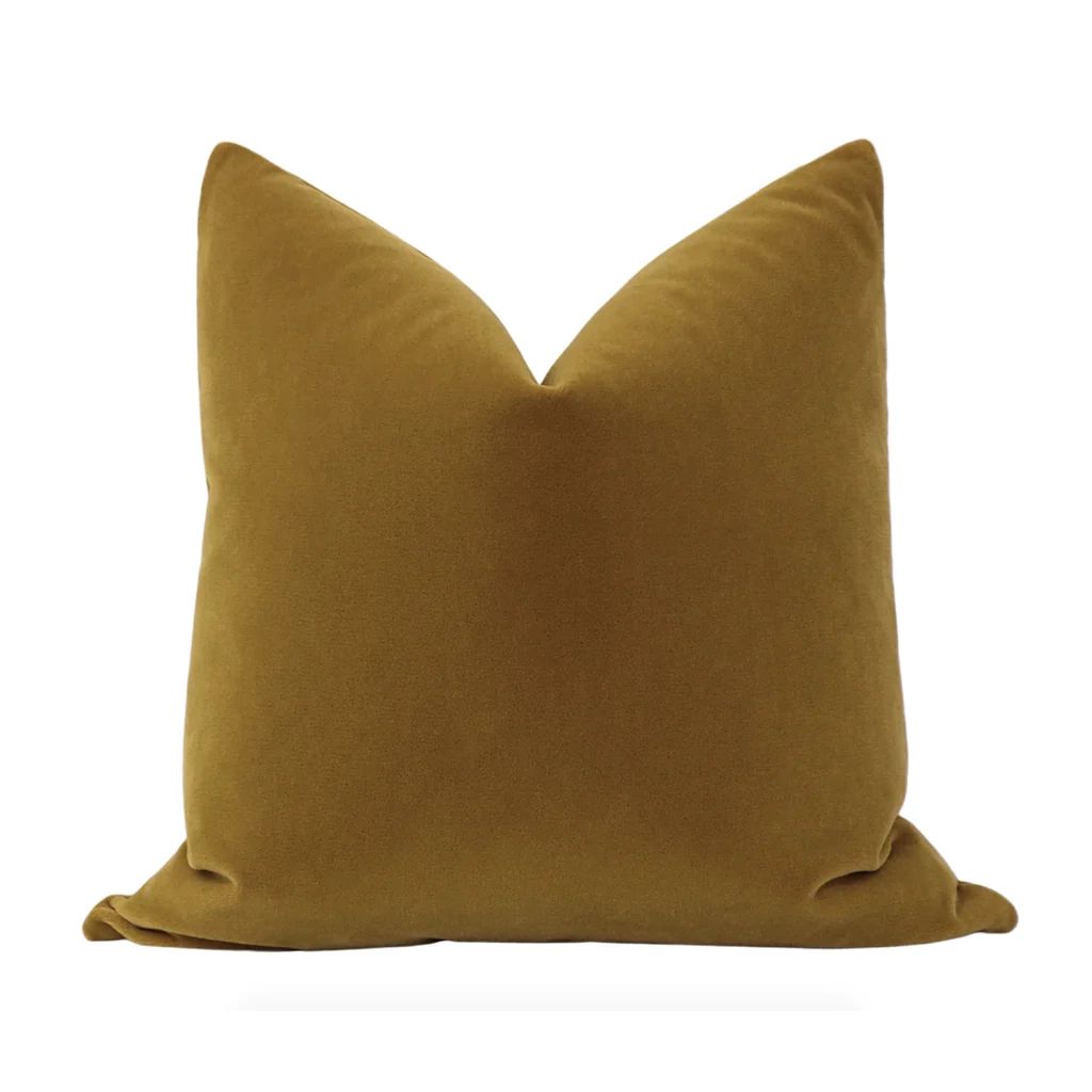 MOHAIR VELVET BOURBON PILLOW | CC and Mike The Shop