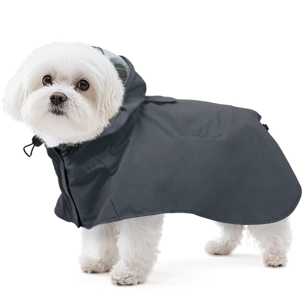 Dora Bridal Dog Raincoat for Small Dogs, Adjustable Clear Hooded Dog Rain Jacket, Waterproof Dogs... | Amazon (US)