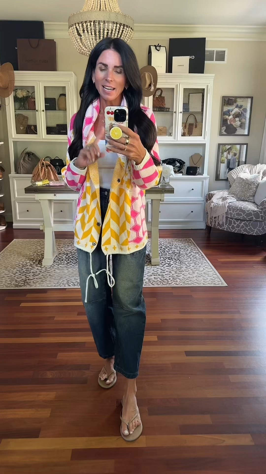 Tge cutest look for less cardigan is perfect for spring! In a small 

#LTKmomlife #LTKootd