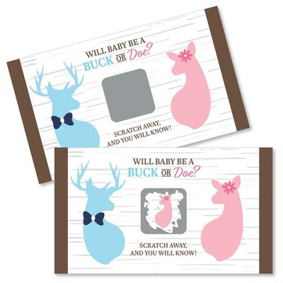 Big Dot of Happiness Girl Buck or Doe - Hunting Gender Reveal Scratch Off Cards - Baby Shower Game - 22 Count | Target