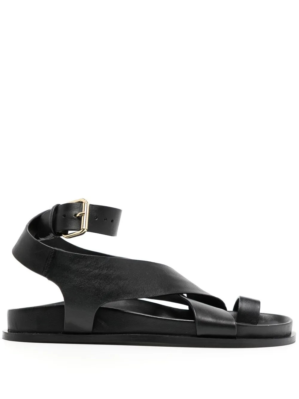 Jalen flat leather sandals | Farfetch Global