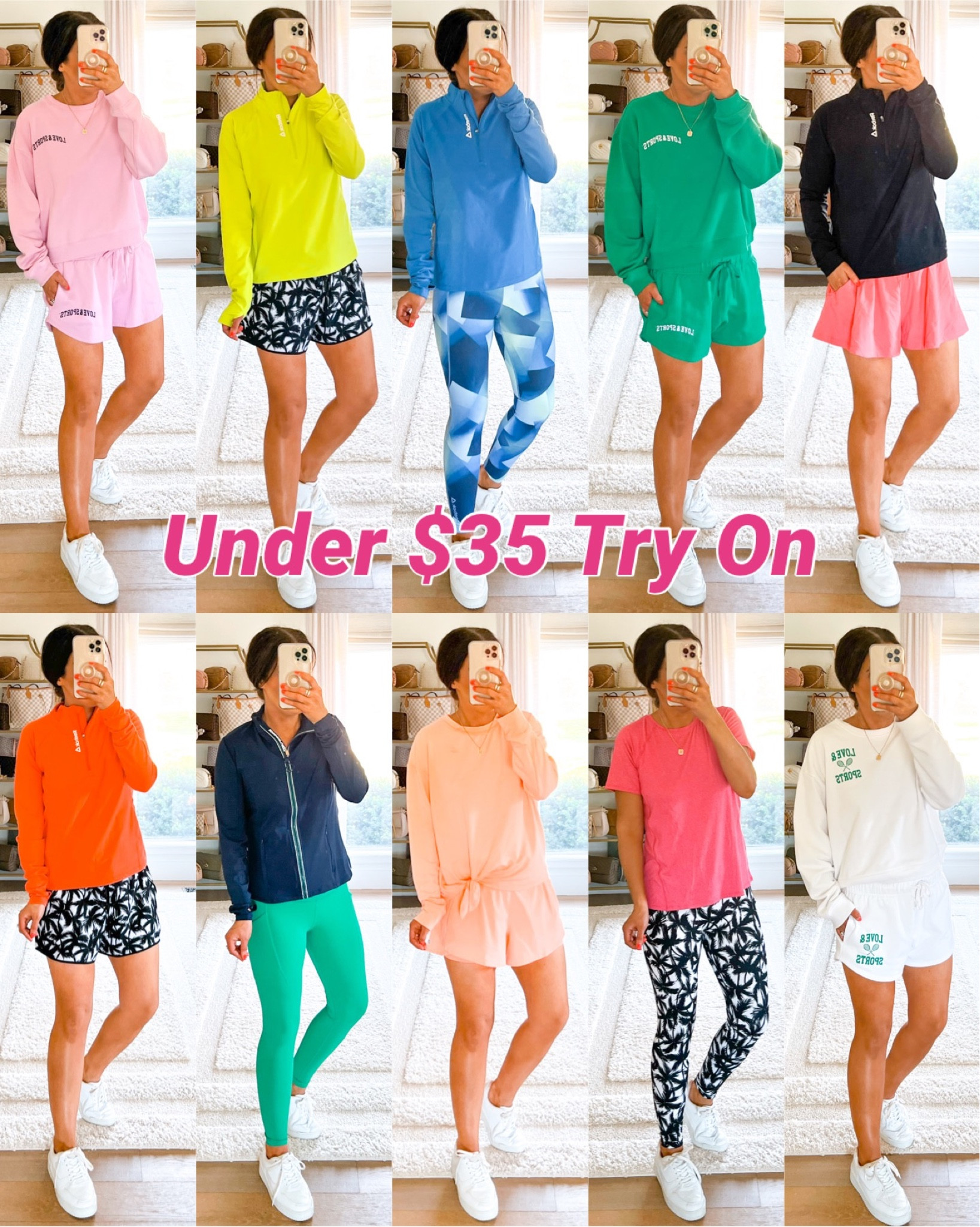 #Walmartpartner 🛍️ 1, 2, 3, 4, 5, 6, 7, 8, 9 or 10 - which new @walmart active wear outfit combos do y’all like best? ☺️ We are SO excited to share some NEW athletic styles with y’all that start at just $12 💕Most of these exclusive @walmartfashion items are available in additional colors too! 🛍️ We are definitely in our Athleisure Era which means cute and comfy clothes that can go from school drop off to workout class are a must! 🙌🏻 Walmart’s amazing selection from Reebok, Avia, Love & Sports and more keep us on trend without overspending! Y’all have to check out the new workout equipment from Pop Sugar & Reebok too! 👏 Everythjng is linked with the LTK app {just search “TheDoubleTakeGirls” to find us}. Or leave a comment with the word “links” below if you’d like us to DM you direct links & more sizing info for any items shown. 🙌🏻 Styles won’t last long with these awesome prices so don’t wait to check out. ☺️ We can’t wait to hear which outfits you all like best!🌟Also make sure to see our new IG stories for a try on of everything shown! 💗 ~ L & W

#Walmart #WalmartFashion #IYWYK #WTYW 

#LTKsalealert #LTKfitness #LTKfindsunder50