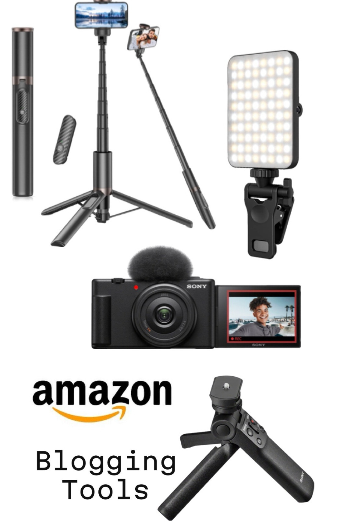 Blogging tools needed from Amazon for best videos 

Camera, selfie, lights, vlog, tripod, TikTok, videos, reels, YouTube, tools, accessories 

#LTKhome #LTKworkwear #LTKtravel