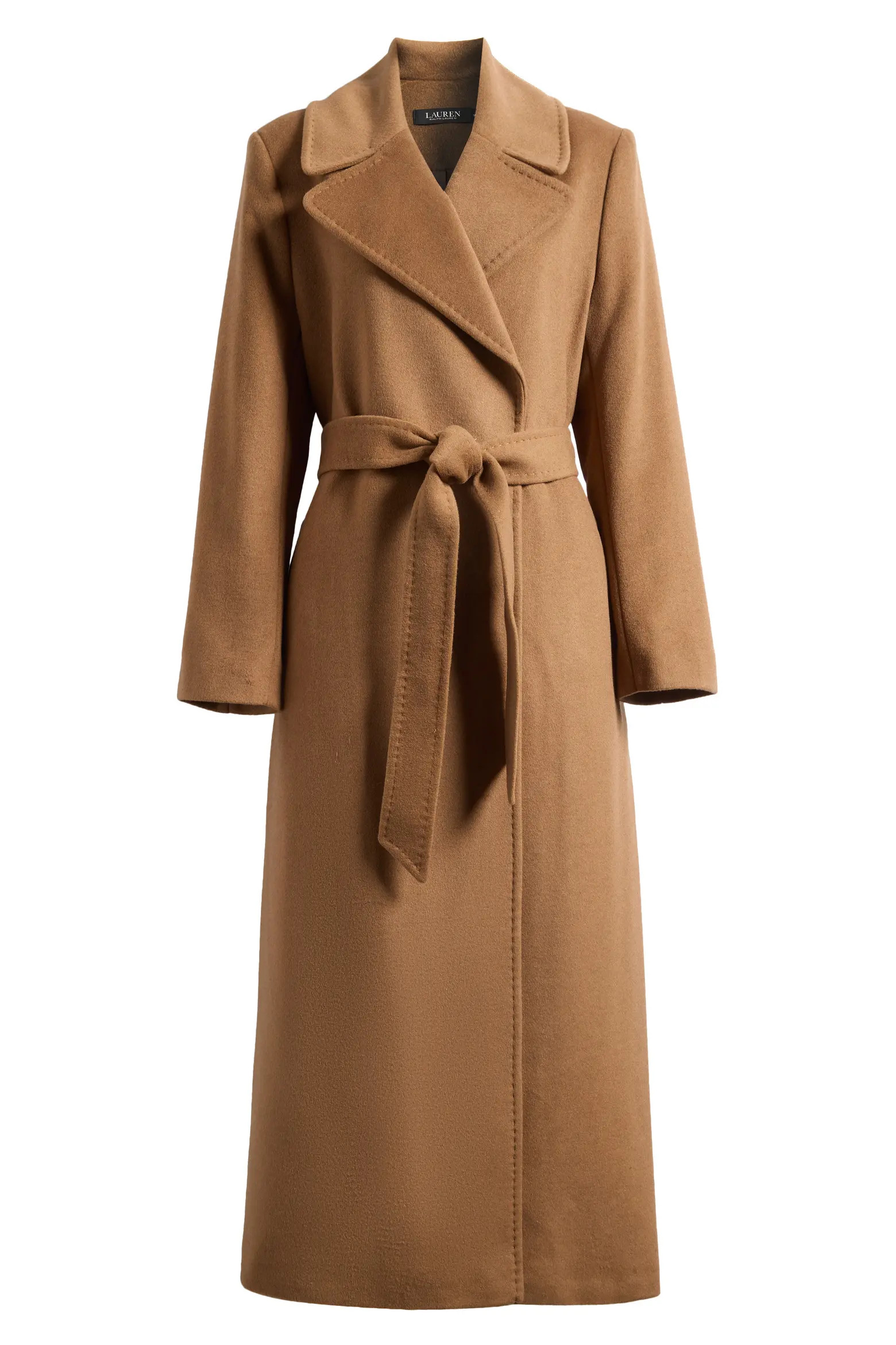 Belted Wool Blend Wrap Coat (Women) | Nordstrom | Nordstrom