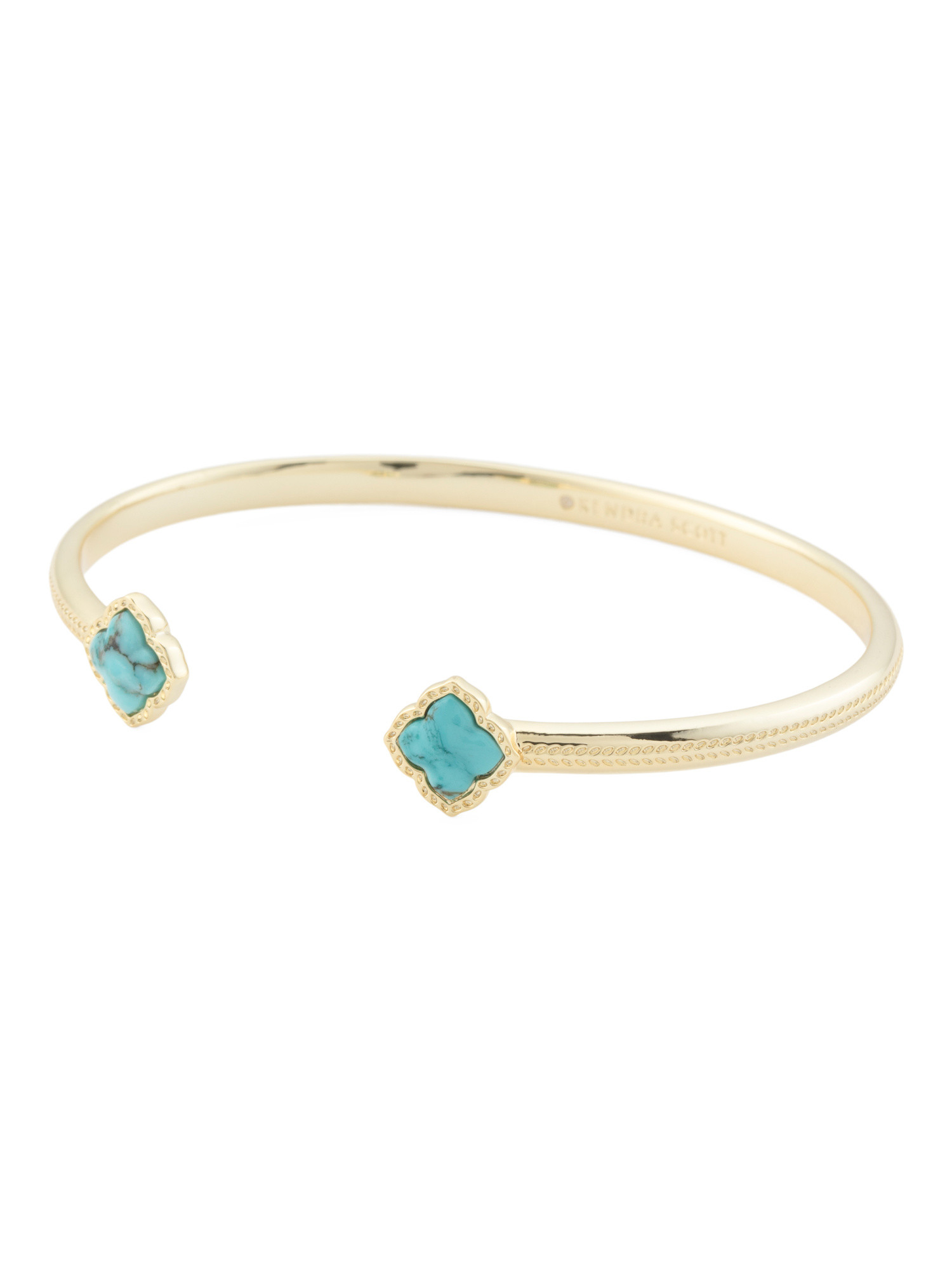Gold Turquoise Mallory Cuff Bracelet | TJ Maxx