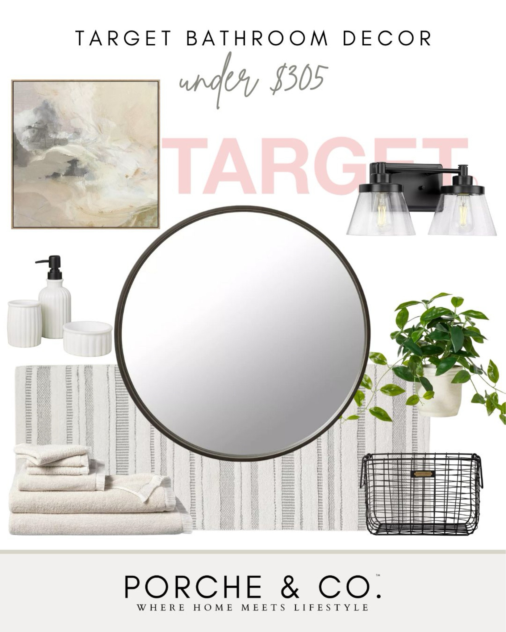 Target finds, modern organic bathroom, Target bathroom decor, bathroom styling
#visionboard #moodboard #porcheandco 

#LTKstyletip #LTKhome
