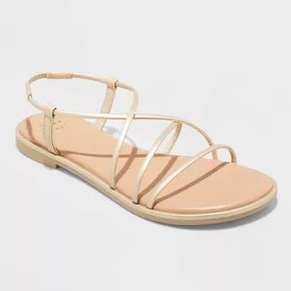 Women's Sierra Strappy Sandals - A New Day™ | Target