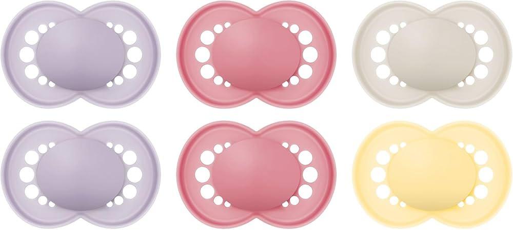 MAM Original Matte Baby Pacifier, 6-16 Months, 6 Count | Amazon (US)