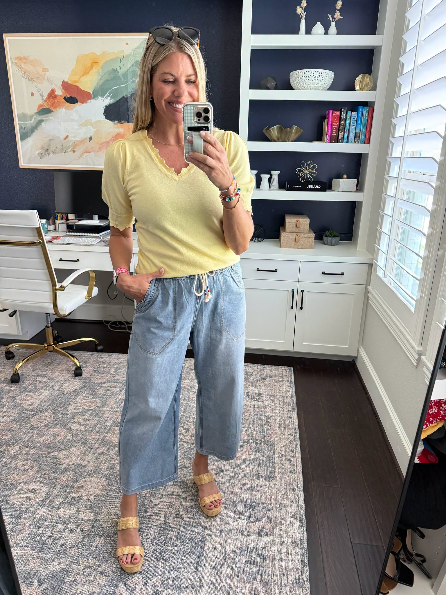 💛💛💛 

 #LTKootd #LTKOver40
