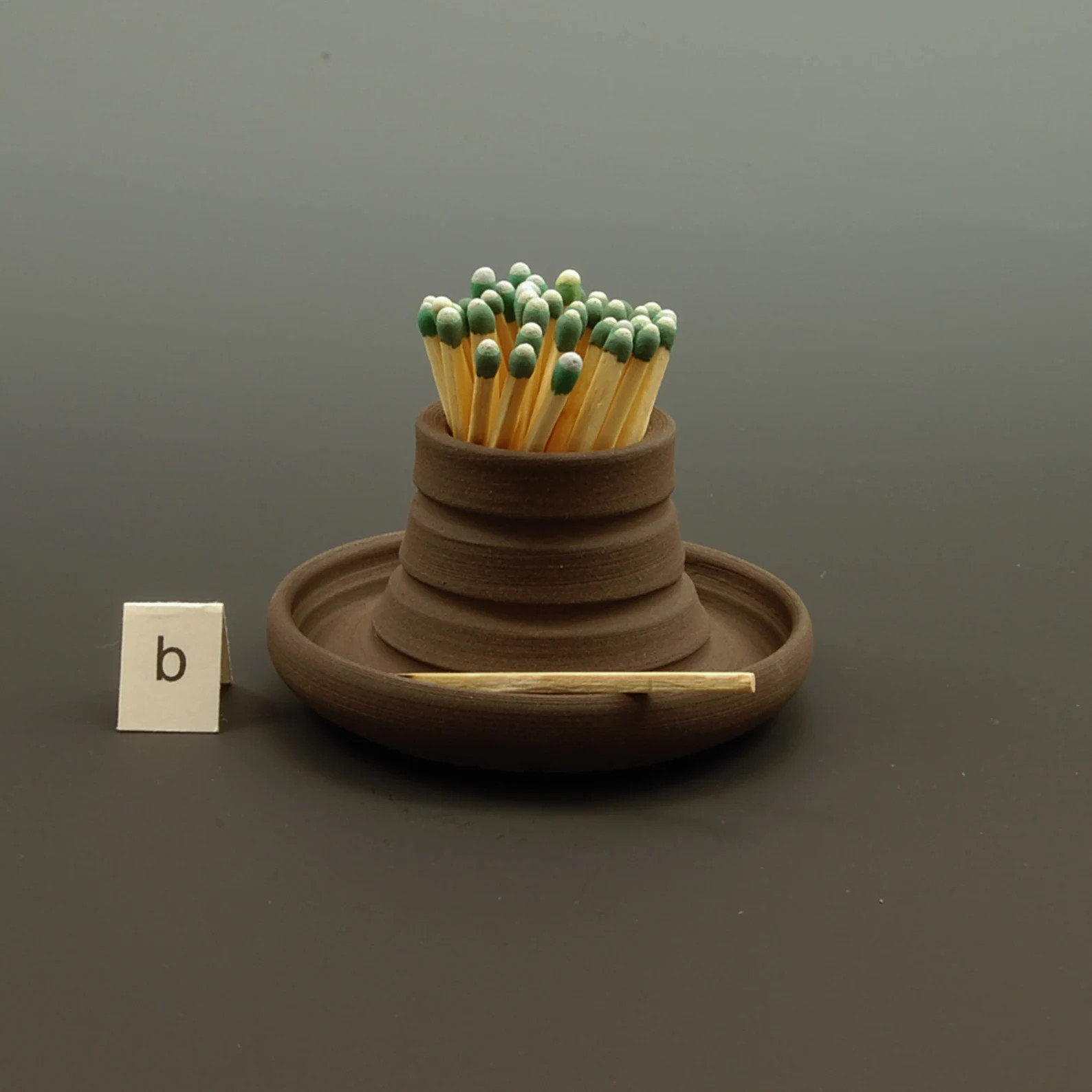 Ceramic Match Striker Dark Brown / Modern Stoneware / Handmade - Etsy | Etsy (US)