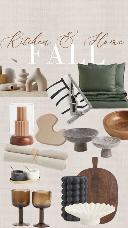 Kitchen and Home Fall! H&M has some really cute new fall decor and kitchen items out!!
Fall decor
Home decor
Kitchen refresh
Home refresh 

#LTKstyletip #LTKSeasonal #LTKhome