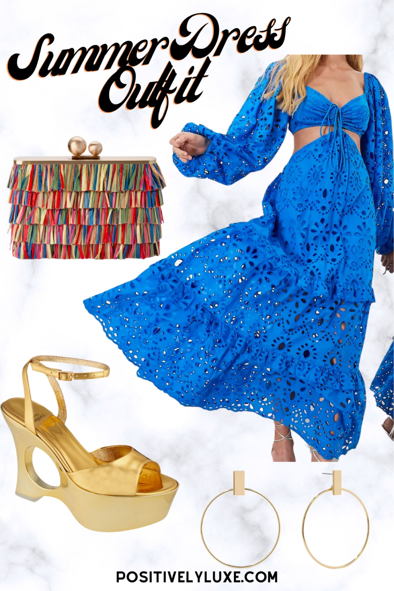 Fun summer maxi dress outfit 💙

#LTKfit #LTKshoecrush #LTKstyletip