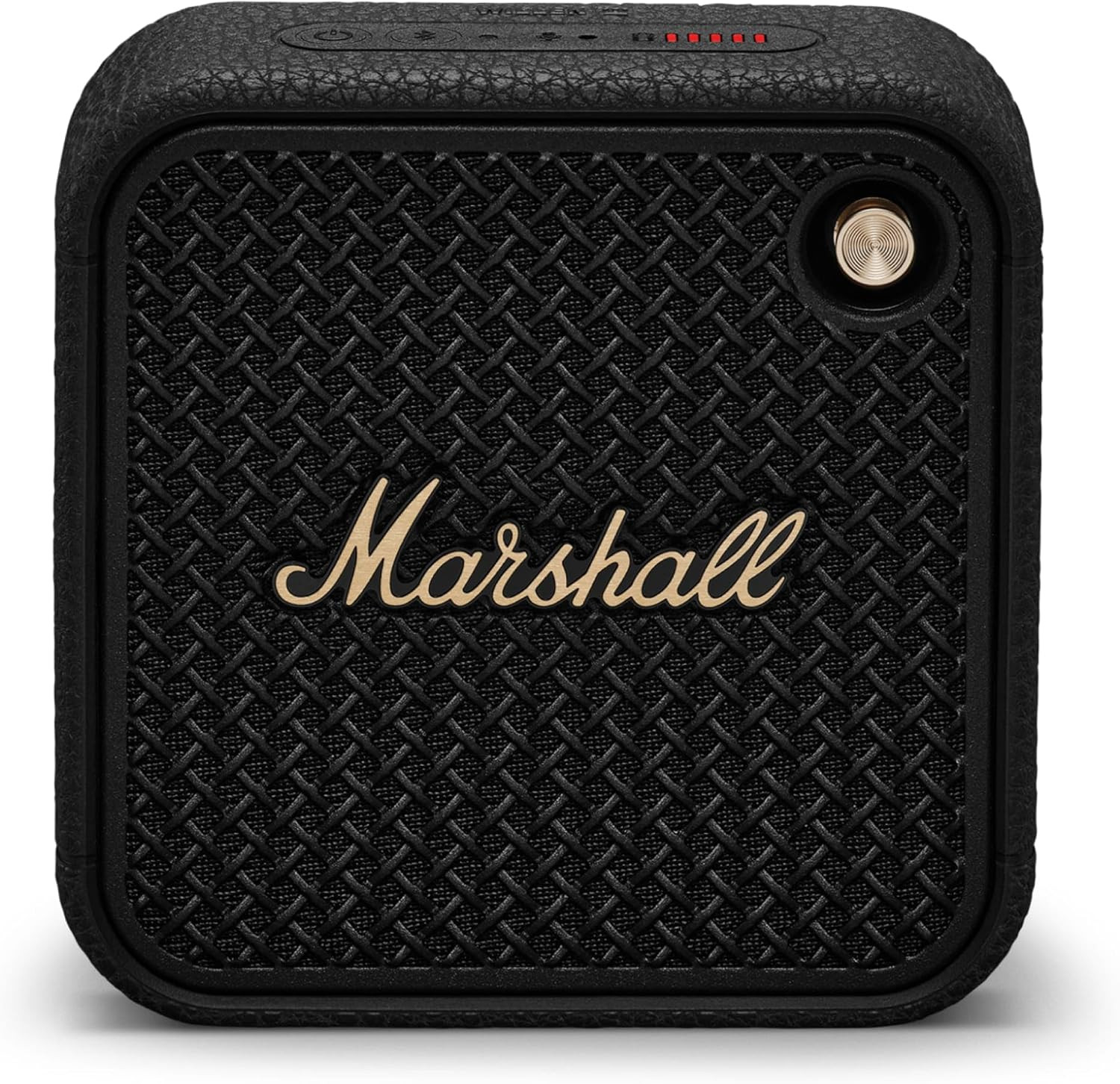 Marshall Willen II Portable Bluetooth Waterproof Speaker - Black and Brass | Amazon (US)