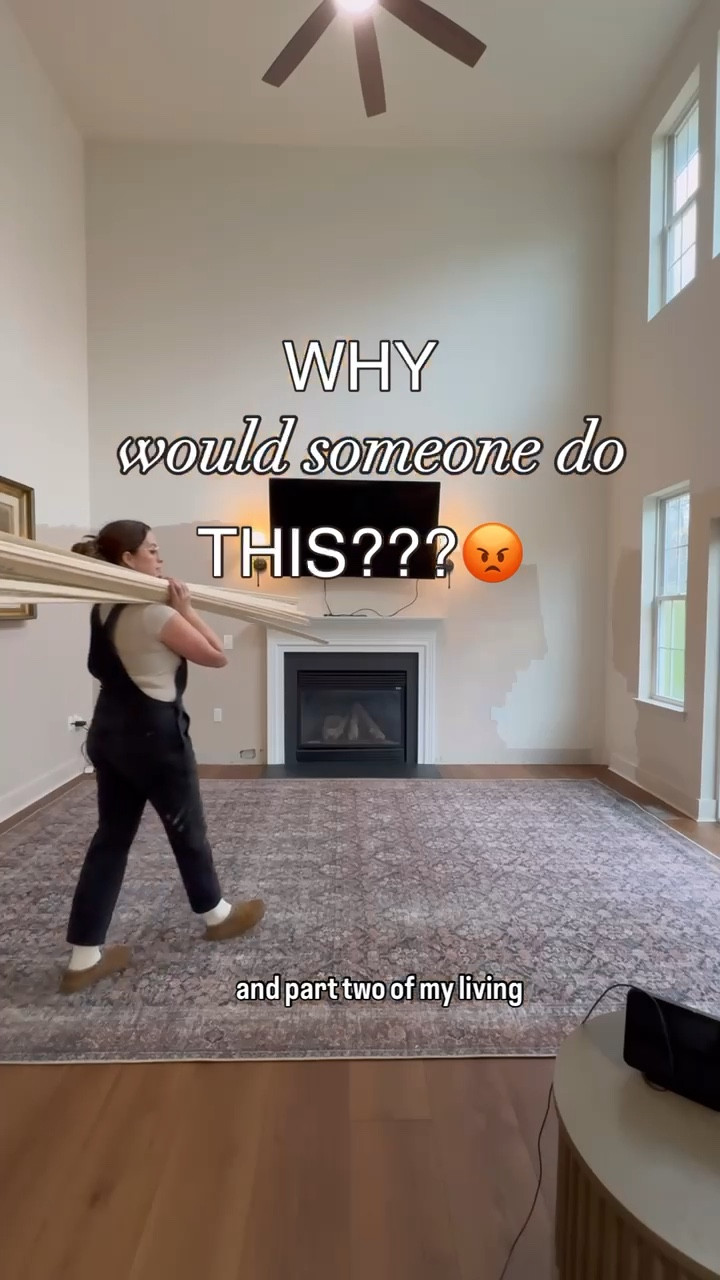 Slight hitch in my living room plans- can a project ever be easy?? Here’s my materials I’m using as I go on this unpredictable journey of redoing my living room!
#DIY

#LTKHome