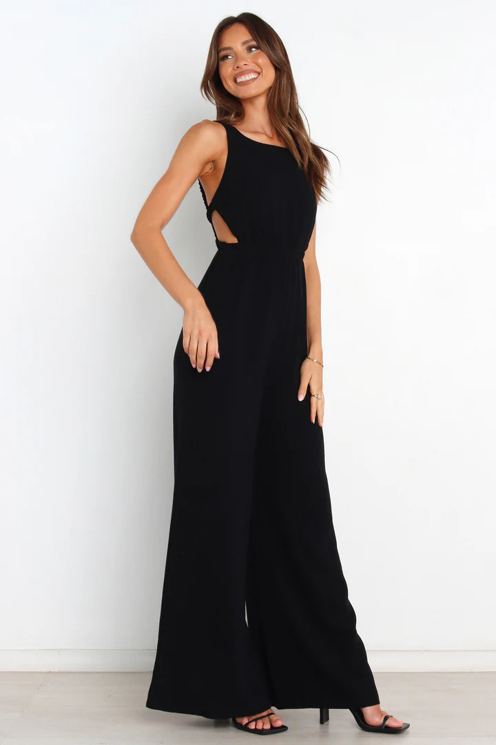Eddie Jumpsuit - Black | Petal & Pup (US)