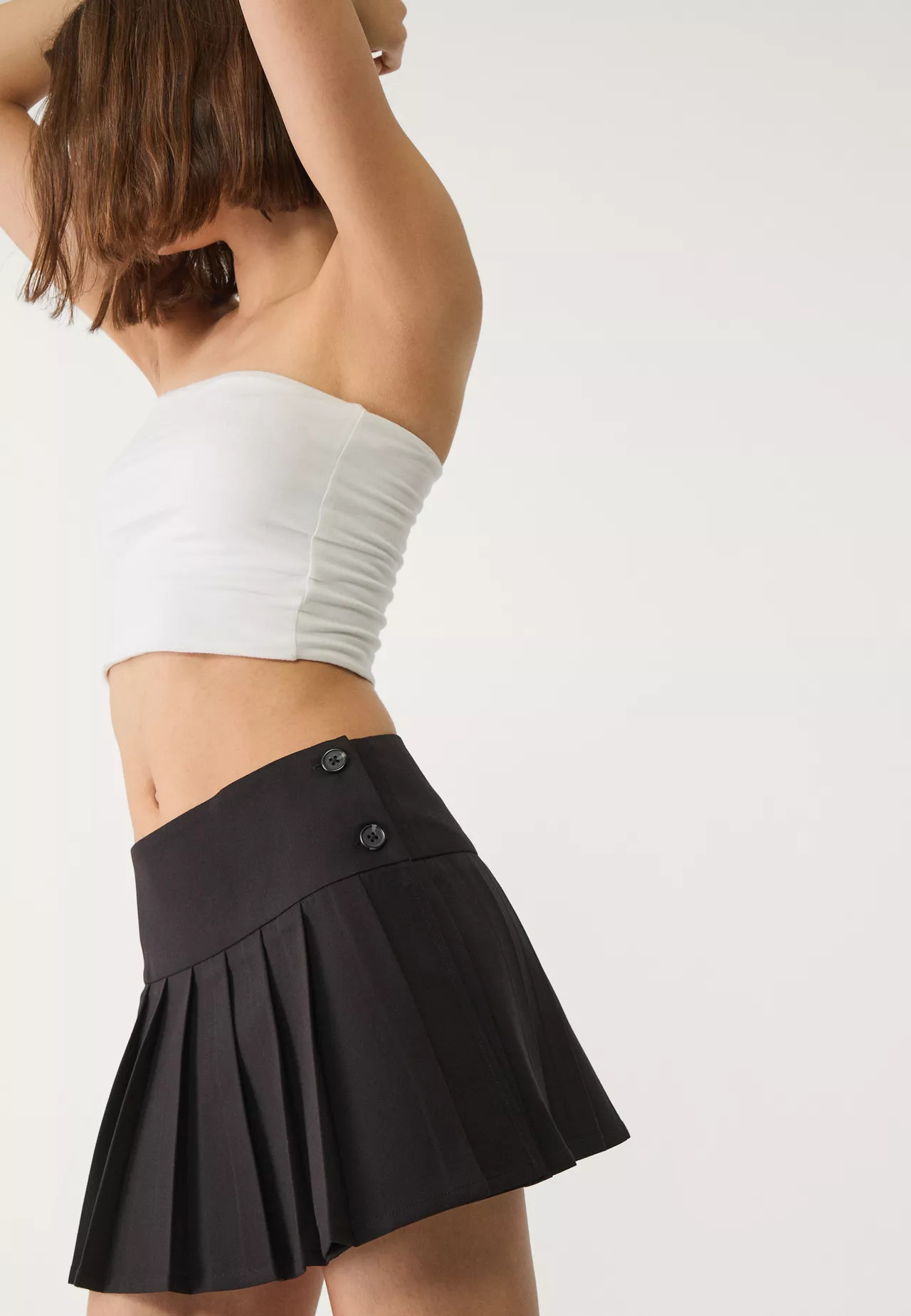 Mini-Hosenrock im Faltenrock-Stil | Stradivarius DE
