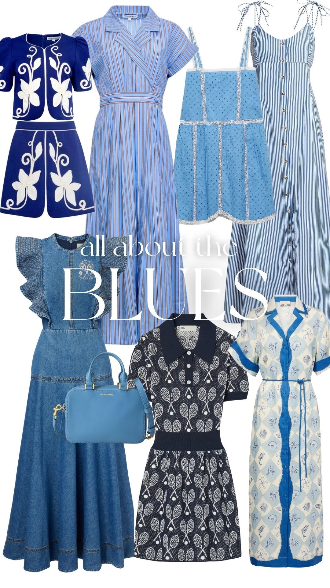 What to What: US Open! All about the BLUES! 

#LTKStyleTip #LTKSeasonal #LTKTravel